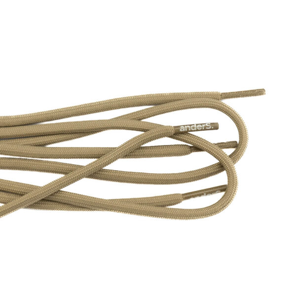 anders. Schnürsenkel Dunkelbeige 120 cm