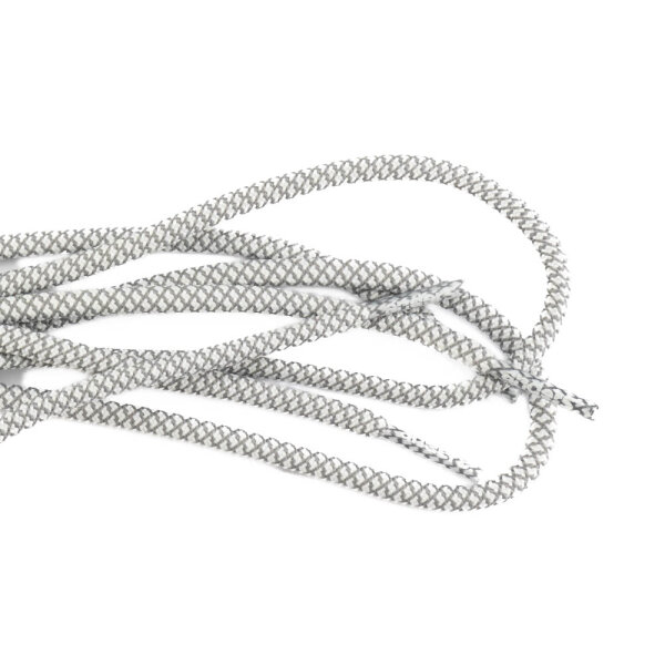 anders. Schnürsenkel Grau/Weiss 100 cm